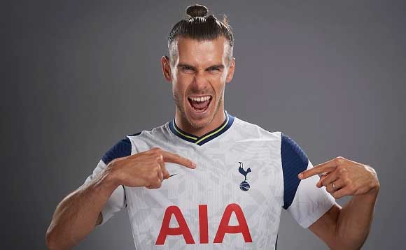 Pemain Tottenham Hotspur Gareth Bale