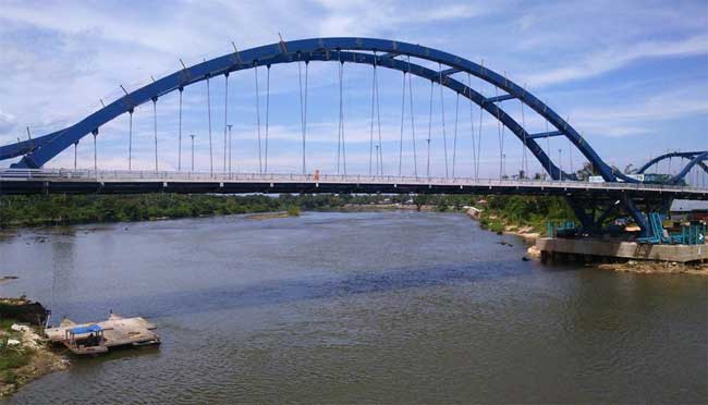 Korupsi proyek jembatan Water Front City Bangkinang, dua tersangka ditahan KPK
