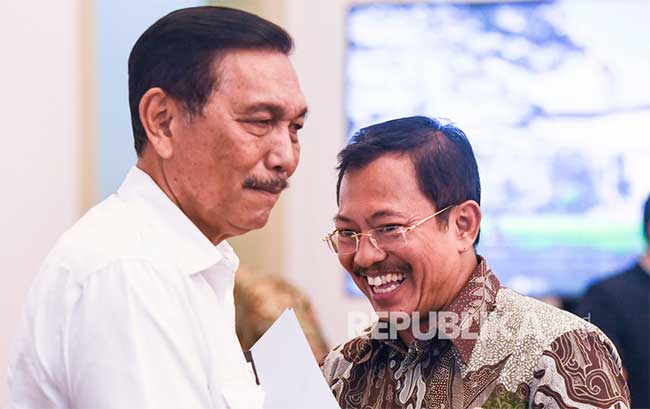 Luhut Binsar Panjairan dan terawan