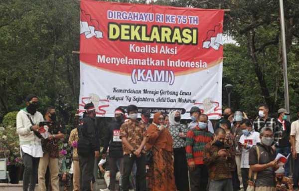 Pertimbangan Kemanan, Deklarasi KAMI Riau Batal