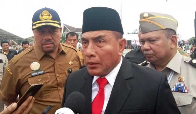 Gubernur Sumatera Utara Edy Rahmayadi