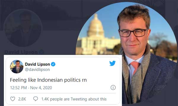 Kepala Biro ABC News di Amerika Serikat, David Lipson