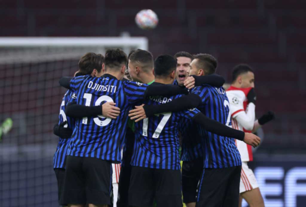Atalanta melaju ke fase 16 besar Liga Champions