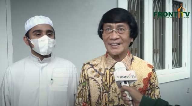 Kak Seto saat mengunjungi cucu-cucu Habib Rizieq