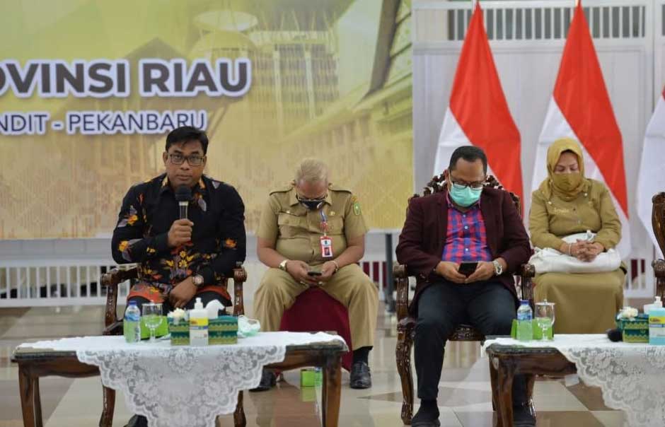 Ketua KPU Riau Ilham M Yasir