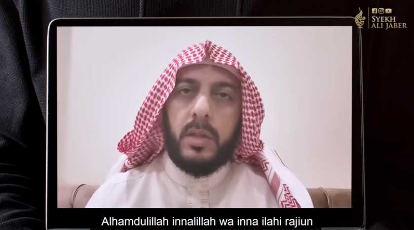 Syekh Ali Jaber Doakan Semoga 6 Laskar FPI Diterima Allah sebagai Syuhada